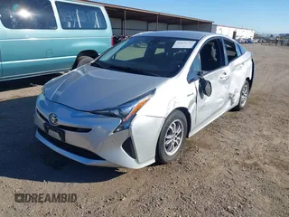2018 Toyota Prius Two with VIN JTDKBRFU7J3073805, listed as a IAAI auction lot 41622743 with 89,027 mi miles and . Bid and sale history available at carsss.com. Image 2.