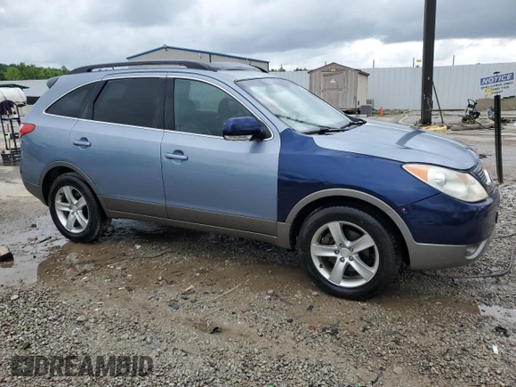 2007 Hyundai Veracruz GLS with VIN KM8NU13C87U027368, listed as a Copart auction lot 58768895 with 195,183 mi miles and Non repairable. Bid and sale history available at DreamBid. Image 4.