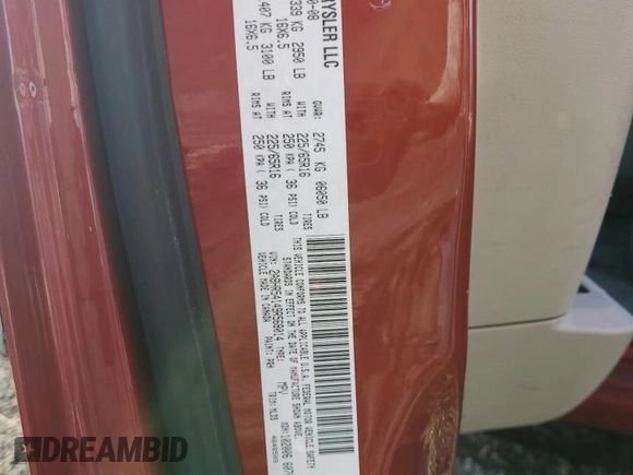 2009 Chrysler Town & Country Touring with VIN 2A8HR54149R568014, listed as a Copart auction lot 43071345 with 143,541 mi miles and Salvage Title. Bid and sale history available at DreamBid. Image 15.