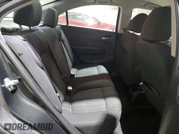 2014 Chevrolet Sonic LT with VIN 1G1JC5SH4E4239958, listed as a Copart auction lot 46082295 with 128,275 mi miles and Salvage Title. Bid and sale history available at DreamBid. Image 10.