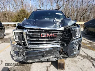 2021 GMC Yukon SLT with VIN 1GKS2BKD3MR282669, listed as a Copart auction lot 47634735 with 58,601 mi miles and Salvage Title. Bid and sale history available at carsss.com. Image 5.