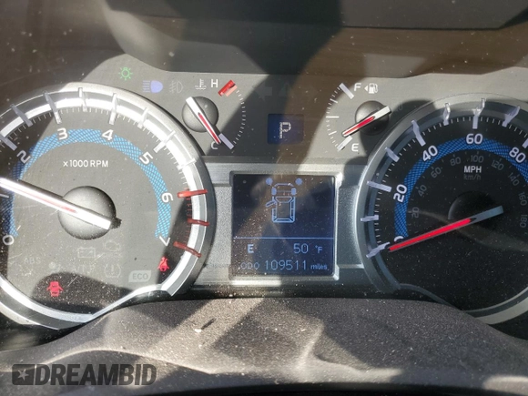2015 Toyota 4Runner Limited with VIN JTEBU5JR7F5265903, listed as a Copart auction lot 46822395 with 109,511 mi miles and Salvage Title. Bid and sale history available at DreamBid. Image 9.