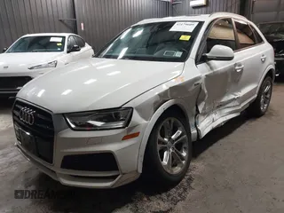 2018 Audi Q3 Premium with VIN WA1ECCFS0JR033790, listed as a IAAI auction lot 42179609 with 45,548 mi miles and . Bid and sale history available at DreamBid. Image 18.