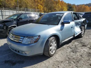 2008 Ford Taurus Limited with VIN 1FAHP25W08G140744, listed as a Copart auction lot 77228964 with 33,416 mi miles and Salvage Title. Bid and sale history available at carsss.com. Image 1.