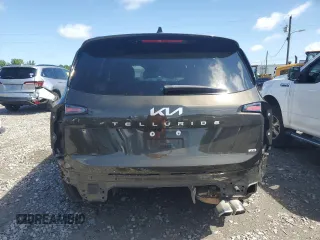 2023 Kia Telluride SX Prestige with VIN 5XYP5DGC5PG387088, listed as a Copart auction lot 60807605 with 70,674 mi miles and Salvage title. Bid and sale history available at DreamBid. Image 6.
