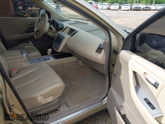 2007 Nissan Murano SE с VIN JN8AZ08W67W609298, выставлен на аукционе IAAI как лот 42240629 с пробегом 102 469 миль миль и . История ставок и продаж доступна на DreamBid. Изображение 5.