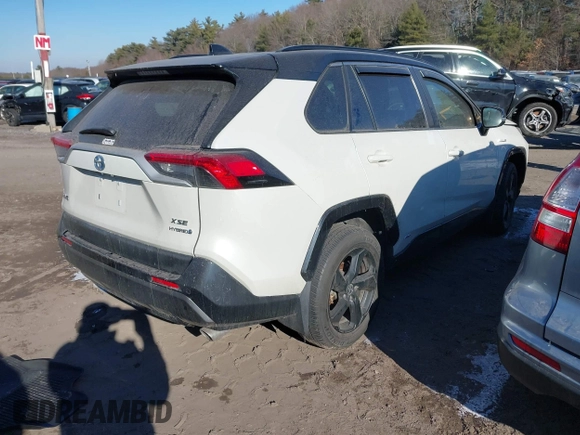 2021 Toyota RAV4 Hybrid XSE with VIN JTME6RFV6MJ005442, listed as a IAAI auction lot 41306055 with 24,187 mi miles. Bid and sale history available at carsss.com. Image 4.