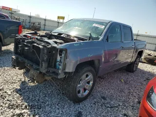 2015 Chevrolet Silverado 1500 LTZ with VIN 3GCUKSEC6FG302987, listed as a Copart auction lot 52732945 with 148,955 mi miles and Salvage Title. Bid and sale history available at DreamBid. Image 1.