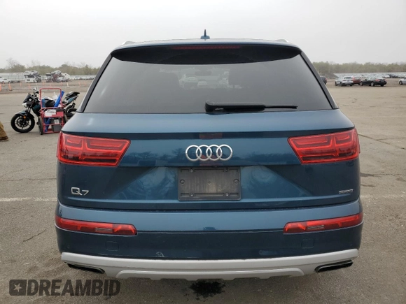 2019 Audi Q7 Premium z VIN WA1AHAF78KD034877, wystawiony jako Copart lot #49849665 z przebiegiem 43 663 mil mil oraz Szkoda całkowita • Salvage title. Historia ofert i sprzedaży dostępna na DreamBid. Obrazek 6.