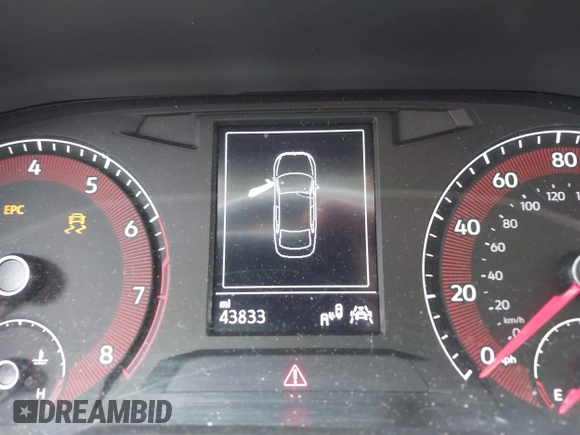 2021 Volkswagen Jetta S with VIN 3VWC57BU4MM012790, listed as a IAAI auction lot 42292471 with 43,833 mi miles and . Bid and sale history available at DreamBid. Image 15.