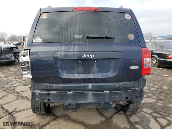 2011 Jeep Patriot Latitude with VIN 1J4NT1GA6BD146992, listed as a Copart auction lot 81051694 with 114,432 mi miles and Clean Title. Bid and sale history available at carsss.com. Image 6.
