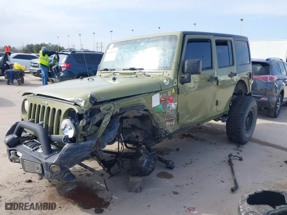 2013 Jeep Wrangler Unlimited Sahara with VIN 1C4BJWEG8DL704658, listed as a IAAI auction lot 41576743 with 212,767 mi miles. Bid and sale history available at carsss.com. Image 20.