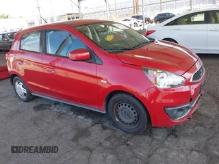 2017 Mitsubishi Mirage ES with VIN ML32A3HJ2HH021629, listed as a IAAI auction lot 42666655 with 158,157 mi miles and . Bid and sale history available at DreamBid. Image 1.