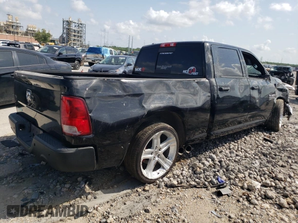 2020 Ram 1500 SLT with VIN 1C6RR6TT1LS111081, listed as a Copart auction lot 54366545 with 114,160 mi miles and Salvage title. Bid and sale history available at DreamBid. Image 3.