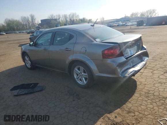 2013 Dodge Avenger SXT with VIN 1C3CDZCBXDN568479, listed as a Copart auction lot 54651885 with 68,989 mi miles and Salvage Title. Bid and sale history available at carsss.com. Image 2.