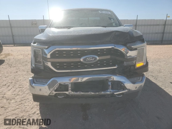 2021 Ford F-150 XL with VIN 1FTFW1E87MFB16277, listed as a Copart auction lot 48711215 with 81,861 mi miles and Salvage Title. Bid and sale history available at carsss.com. Image 5.