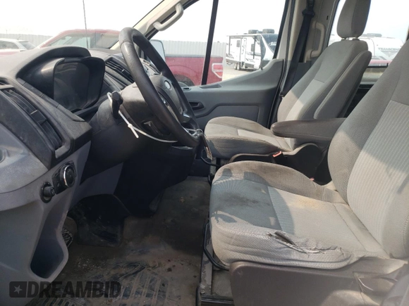 2015 Ford Transit Cargo with VIN 1FTNR1ZM6FKB03203, listed as a Copart auction lot 52717225 with 230,136 mi miles and Salvage title. Bid and sale history available at DreamBid. Image 7.