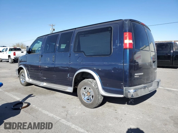 2005 Chevrolet Express Cargo Van YF7 Upfitter with VIN 1GBFG15T251252837, listed as a Copart auction lot 84286644 with 240,872 mi miles and Salvage Title. Bid and sale history available at carsss.com. Image 2.
