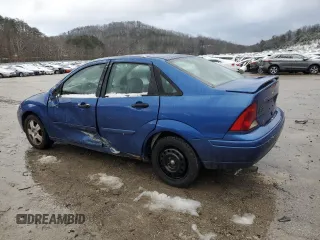 2003 Ford Focus ZTS with VIN 1FAFP38383W243231, listed as a Copart auction lot 86895774 with 124,322 mi miles and Salvage Title. Bid and sale history available at carsss.com. Image 2.