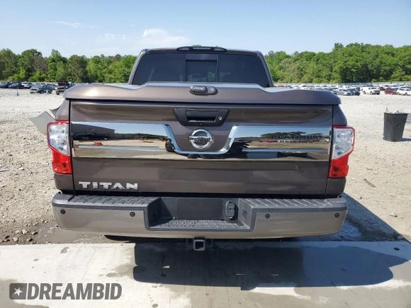 2017 Nissan Titan SV с VIN 1N6AA1E65HN535003, выставлен на аукционе Copart как лот 53313805 с пробегом 26 167 миль миль и На запчасти • Non repairable. История ставок и продаж доступна на DreamBid. Изображение 6.