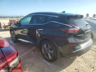 2023 Nissan Murano Platinum with VIN 5N1AZ2DJXPC139095, listed as a Copart auction lot 74547124 with 7,961 mi miles and Non Repairable. Bid and sale history available at carsss.com. Image 2.