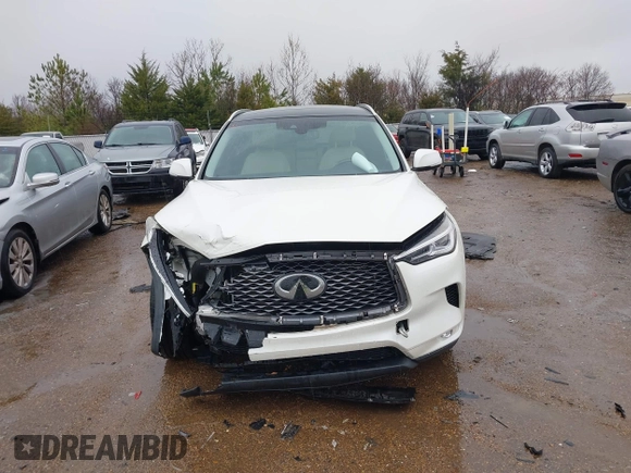2019 Infiniti QX50 Essential with VIN 3PCAJ5M11KF143075, listed as a IAAI auction lot 41541430 with 68,774 mi miles and . Bid and sale history available at DreamBid. Image 12.