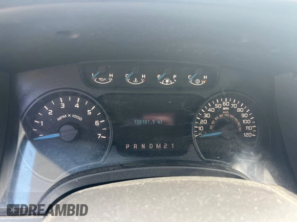 2013 Ford F-150 XL с VIN 1FTFX1EF3DFA70846, выставлен на аукционе Copart как лот 57615745 с пробегом 138 000 миль миль и Чистый • Clean title. История ставок и продаж доступна на DreamBid. Изображение 8.