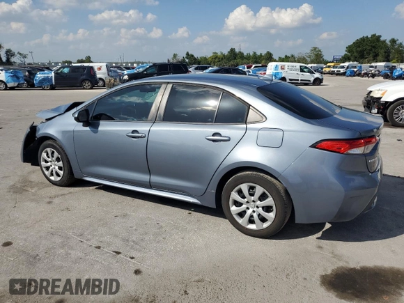 2021 Toyota Corolla LE with VIN 5YFEPMAE8MP236376, listed as a Copart auction lot 51370705 with 43,029 mi miles and Salvage Title. Bid and sale history available at carsss.com. Image 2.