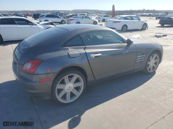 2005 Chrysler Crossfire Limited with VIN 1C3AN69L25X025586, listed as a Copart auction lot 86121754 with 86789 miles and Salvage Title. Bid and sale history available at carsss.com. Image 3.