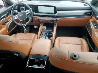 2024 Kia Telluride SX X-Line z VIN 5XYP5DGC7RG424631, wystawiony jako Copart lot #59235715 z przebiegiem 15 823 mil mil oraz Szkoda całkowita • Salvage title. Historia ofert i sprzedaży dostępna na DreamBid. Obrazek 8.