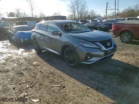 2023 Nissan Murano SL with VIN 5N1AZ2CS2PC119434, listed as a Copart auction lot 45043915 with 16,820 mi miles and Salvage Title. Bid and sale history available at carsss.com. Image 12.