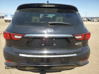 2019 Infiniti QX60 Pure with VIN 5N1DL0MN9KC566394, listed as a Copart auction lot 62879095 with 56,448 mi miles and Salvage title. Bid and sale history available at DreamBid. Image 6.