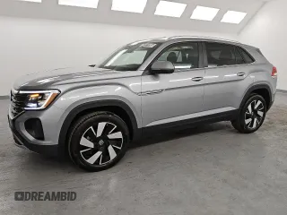 2025 Volkswagen Atlas SE with VIN 1V2WE2CAXSC200346, listed as a Copart auction lot 47311095 with 4,485 mi miles and Clean title. Bid and sale history available at DreamBid. Image 1.