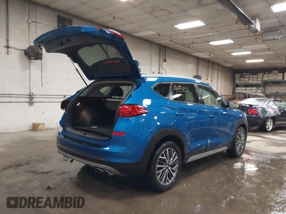 2020 Hyundai Tucson SEL z VIN KM8J3CAL4LU192330, wystawiony jako IAAI lot #41915238 z przebiegiem 53 472 mil mil oraz . Historia ofert i sprzedaży dostępna na DreamBid. Obrazek 4.