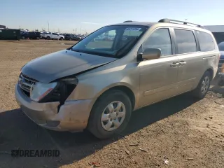 2008 Kia Sedona LX with VIN KNDMB233386231965, listed as a Copart auction lot 66211254 with 218,599 mi miles and Salvage Title. Bid and sale history available at carsss.com. Image 1.