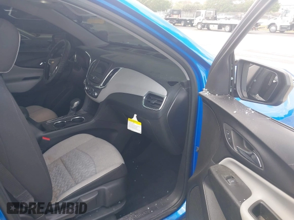 2024 Chevrolet Equinox LS with VIN 3GNAXHEG5RL296032, listed as a IAAI auction lot 42055362 with 22,988 mi miles and . Bid and sale history available at DreamBid. Image 5.
