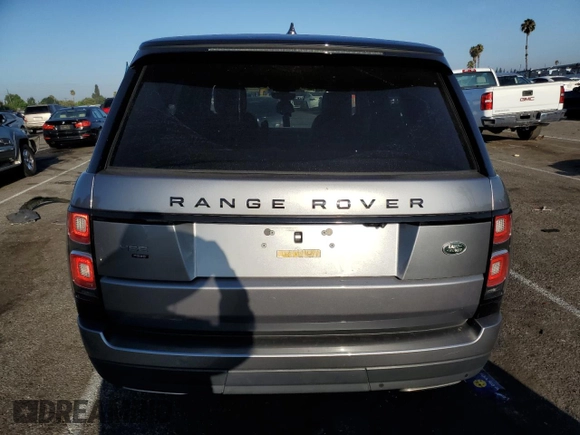 2022 Land Rover Range Rover Westminster z VIN SALGS2SE0NA462601, wystawiony jako Copart lot #63565194 z przebiegiem 14 609 mil mil oraz Szkoda całkowita • Salvage title. Historia ofert i sprzedaży dostępna na DreamBid. Obrazek 6.