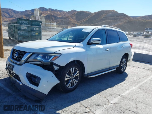 2018 Nissan Pathfinder S with VIN 5N1DR2MN9JC610306, listed as a IAAI auction lot 41163725 with Not provided miles and . Bid and sale history available at DreamBid. Image 19.
