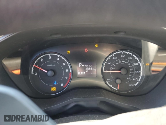 2019 Subaru Impreza with VIN 4S3GKAA66K3605062, listed as a Copart auction lot 55944255 with 72,092 mi miles and Salvage title. Bid and sale history available at DreamBid. Image 9.