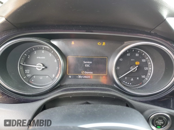 2020 Buick Encore GX Preferred with VIN KL4MMBS23LB133211, listed as a Copart auction lot 62744525 with 128,624 mi miles and Salvage title. Bid and sale history available at DreamBid. Image 9.