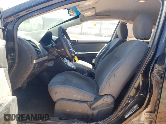 2012 Nissan Sentra 2.0 with VIN 3N1AB6AP8CL671679, listed as a Copart auction lot 56039205 with 212,676 mi miles and Salvage title. Bid and sale history available at DreamBid. Image 7.