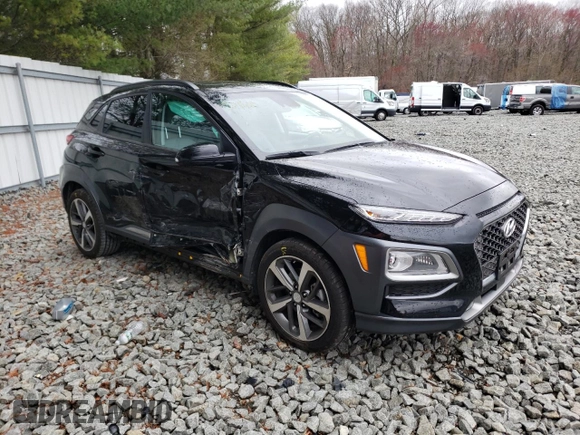 2021 Hyundai Kona Ultimate with VIN KM8K5CA53MU609454, listed as a Copart auction lot 45005193 with 14,695 mi miles and . Bid and sale history available at DreamBid. Image 4.