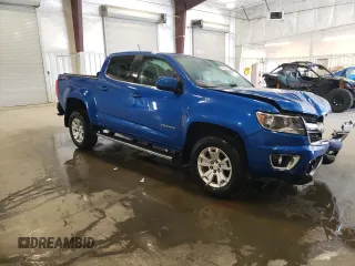 2020 Chevrolet Colorado 4WD LT with VIN 1GCGTCEN2L1202736, listed as a Copart auction lot 52137005 with 49,260 mi miles and Salvage title. Bid and sale history available at DreamBid. Image 4.
