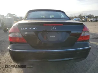 2008 Mercedes-Benz CLK 550 with VIN WDBTK72G88T097807, listed as a Copart auction lot 82911374 with 44,243 mi miles and Salvage Title. Bid and sale history available at DreamBid. Image 6.