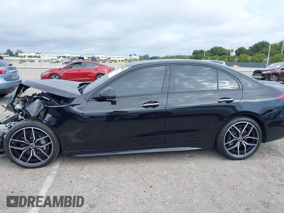 2024 Mercedes-Benz C 300 with VIN W1KAF4GBXRR231973, listed as a IAAI auction lot 41324526 with Not Provided miles and . Bid and sale history available at DreamBid. Image 15.