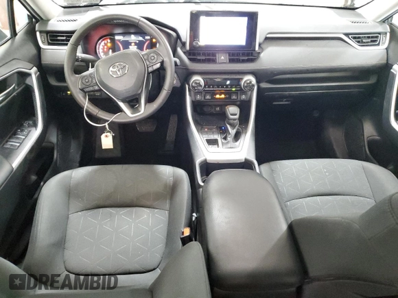 2023 Toyota RAV4 XLE with VIN 2T3P1RFV4PC370443, listed as a Copart auction lot 59790555 with 16,105 mi miles and Salvage title. Bid and sale history available at DreamBid. Image 8.