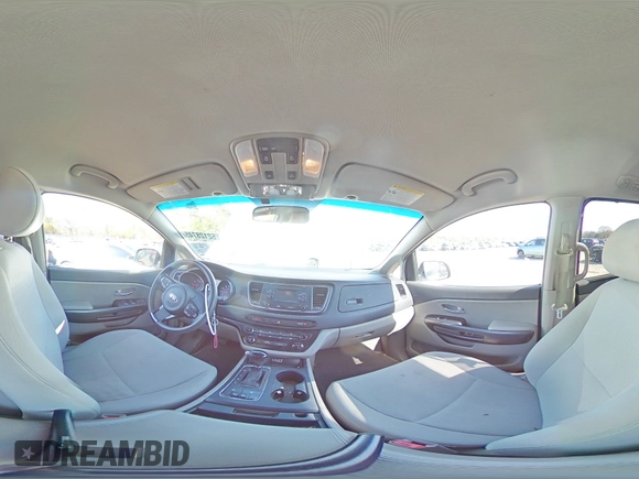 2016 Kia Sedona LX with VIN KNDMB5C17G6163863, listed as a Copart auction lot 52128745 with 165,416 mi miles and Salvage Title. Bid and sale history available at DreamBid. Image 13.