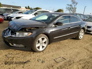 2013 Volkswagen CC Sport with VIN WVWBP7AN7DE518459, listed as a Copart auction lot 89412375 with 309,596 mi miles and Salvage Title. Bid and sale history available at carsss.com. Image 1.