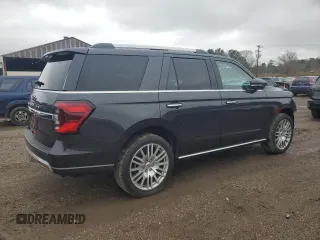 2024 Ford Expedition Limited with VIN 1FMJU1K89REA73736, listed as a Copart auction lot 45200335 with 6,554 mi miles and Salvage Title. Bid and sale history available at carsss.com. Image 3.