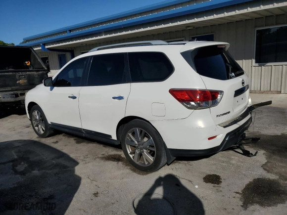 2013 Nissan Pathfinder SL with VIN 5N1AR2MN0DC643203, listed as a Copart auction lot 45785535 with 160,370 mi miles and Salvage Title. Bid and sale history available at carsss.com. Image 2.